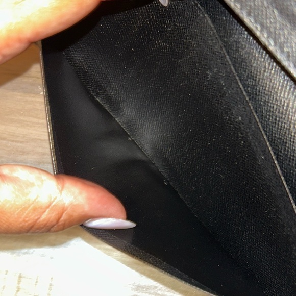 Louis Vuitton Black Taiga Long Wallet - Picture 7 of 14